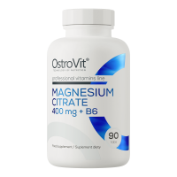 Магний цитрат OstroVit MAGNESIUM CITRATE 400 mg + B6 90 таблеток