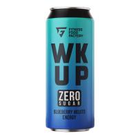 Тонизирующий безалкогольный напиток Fitness Food Factory WK UP 450 мл Черничный мохито
