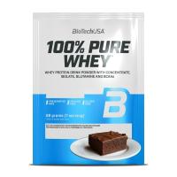 Протеин сывороточный BiotechUSA 100% Pure Whey 28 г Темный бисквит