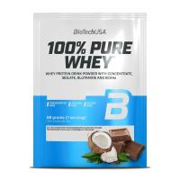 Протеин сывороточный BiotechUSA 100% Pure Whey 28 г Кокос-шоколад
