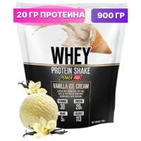 Протеин сывороточный PowerPro WHEY PROTEIN SHAKE 900 г Ванильное мороженое