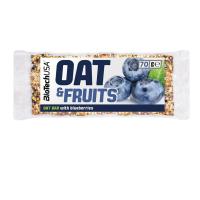 Батончик BiotechUSA Oat and Fruits 70 г Черника
