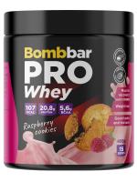 Сывороточный протеин Bombbar PRO Whey 450 г Малиновое печенье