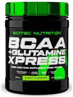 БЦАА Scitec Nutrition BCAA+Glutamine Xpress 300 г Яблоко
