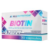 Витамин B7 Биотин Allnutrition Biotin 5000 30 капсул