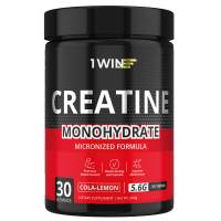 Креатин моногидрат 1WIN Creatine Monohydrate 200 г Кола-Лимон