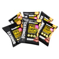 Чипсы цельнозерновые протеиновые Bombbar 50 г Стейк на гриле