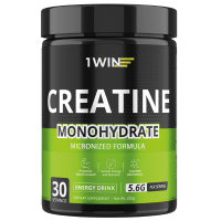 Креатин моногидрат 1WIN Creatine Monohydrate 200 г Энергетик