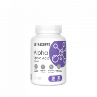 Альфа-липоевая кислота ULTRASUPPS Alpha Lipoic Acid 100 mg 30 софтгель