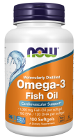 Омега 3 Now Omega-3 100 капсул