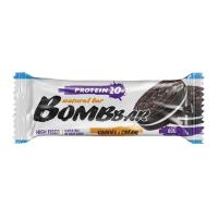 Батончик неглазированный Печенье-кремТМ Bombbar РФ 60гр