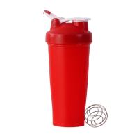 картинка Шейкер с венчиком 600 мл Красный