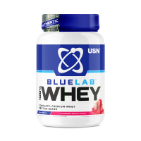 Протеин сывороточный USN Bluelab Whey Protein 908 г Малиновое мороженое