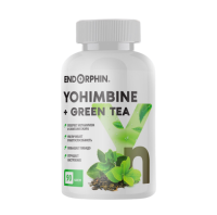 картинка Жиросжигатель ENDORPHIN YOHIMBINE + GREEN TEA 90 капсул
