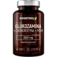 Комплекс для суставов и связок Essensey Glucosamine+Chondroitin+MSM 2600 мг 120 капсул