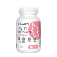 Витаминно-минеральный комплекс для женщин ULTRASUPPS Pretty Woman Multivitamin 60 капсул