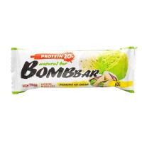 Батончик неглазированный Bombbar Фисташковый пломбир 60 г
