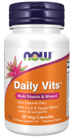 Витаминно-минеральный комплекс Now Daily Vits 30 капсул