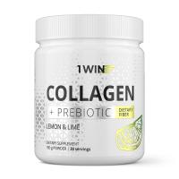 Коллаген с пребиотиками 1WIN Collagen+Prebiotic 180 г Лимон-Лайм