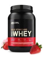 Протеин Optimum Nutrition 100% Whey Gold Standard 899 г Клубника и крем