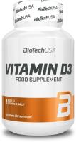 картинка Витамин Д3 BiotechUSA Vitamin D3 2000 IU 50 мкг 60 таблеток