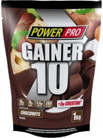 Гейнер PowerPro GAINER 10 1кг Шоколад