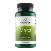 Бустер тестостерона Мака Swanson Maca 500 mg 100 капсул