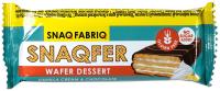 Батончик вафельный глазированный со вкусом Ванильный крем и бельгийский шоколад ТМSNAQ FABRIQ 45 гр