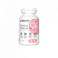 Пищевая добавка Масло Вечерней Примулы ULTRASUPPS Evening Primrose Oil 60 софтгель