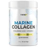 картинка Коллаген морской+Вит С+Гиалуроновая кислота 1WIN Marine Collagen+Vit C+Hyaluronic Acid 180 г