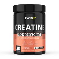 Креатин моногидрат 1WIN Creatine Monohydrate 200 г Персик