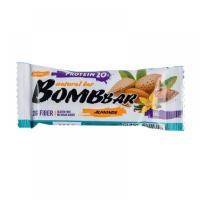 картинка Батончик неглазированный Bombbar 60 г Миндаль-ваниль