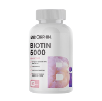 картинка Витамин В7 Биотин ENDORPHIN Biotin 5000 60 капсул