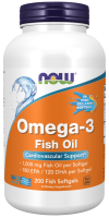 Омега 3 NOW Omega-3 1000 mg 200 софтгель