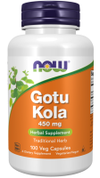 Пищевая добавка Готу Кола NOW Gotu Kola 450 mg 100 капсул