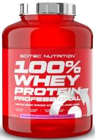 Протеин сывороточный Scitec Nutrition 100 % Whey Protein Professional 2350 г Клубника-белый шоколад