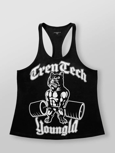 Майка черная без рукавов YOUNGLA TRENTECH YOUNG XL